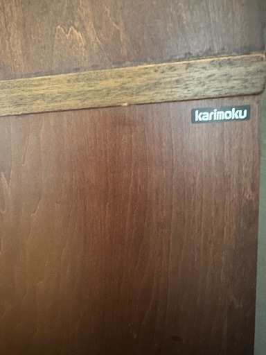 カリモク　　本棚　　食器棚