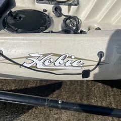 カヤック(足こぎ)　ホビー レボリューション13　魚探 PS-600GPIIの画像