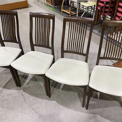 ベルグN150｜大理石調｜天然木｜ダイニング5点セットの画像