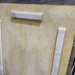 ベルグN150｜大理石調｜天然木｜ダイニング5点セットの画像