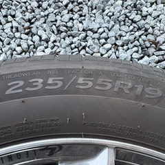 19インチ レオニスGX＋タイヤ4本　７月新品購入品　の画像