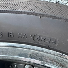 19インチ レオニスGX＋タイヤ4本　７月新品購入品　の画像