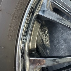 19インチ レオニスGX＋タイヤ4本　７月新品購入品　の画像