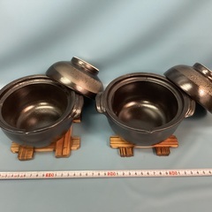 2512-10  chanko Dining 若　一人用雑炊鍋　2個セットの画像