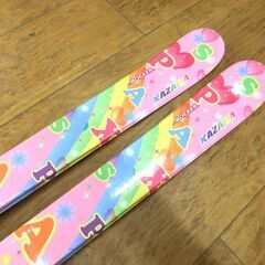 ビンディング付きスキー Jrスキー カザマ ROCKER SPAX-J 146cm TYROLIA SX4.5AC 中古 現状品 札幌市厚別区 厚別店の画像