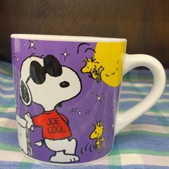 美原店　未使用KFC限定 スヌーピー マグカップ サングラスの画像