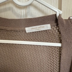 鍵あみ羽織りの画像