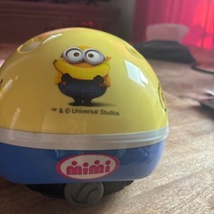 ミニオン　幼児用自転車ヘルメットの画像