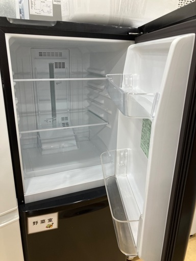 【半年間動作保証付き】Panasonic 2ドア冷蔵庫　NR-BW14BC-K  2018年製　138L ｷｽﾞ有