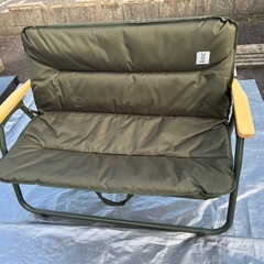 DOD グッドラックソファ 2人掛け キャンプ用品の画像