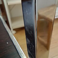 ★リユースのサカイつくば店★TK7511  レンジ台 ブラウン H115×D56×W56 クリーニング済みの画像