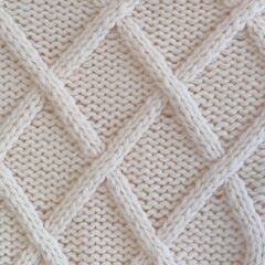 美品　ケーブルオフタートルニット　INGNI(イング)　セーターの画像