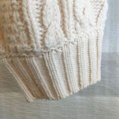 美品　ケーブルオフタートルニット　INGNI(イング)　セーターの画像