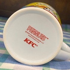 美原店 KFC限定 スヌーピー マグカップ　フライングエースの画像