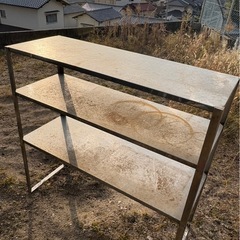 ステンレス棚の画像