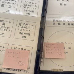 家庭保育園　ホワイトボード＆マグネットの画像
