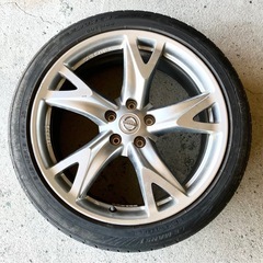 日産　フェアレディZ34 純正ホイール・タイヤ4本セットの画像