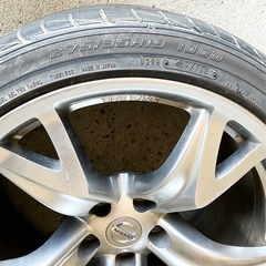 日産　フェアレディZ34 純正ホイール・タイヤ4本セットの画像
