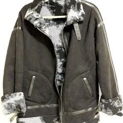 ボアジャケット レディースMの画像