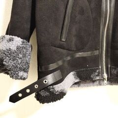 ボアジャケット レディースMの画像