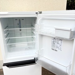 【美品】Hisense 冷凍冷蔵庫 単身用 130Lの画像