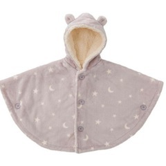 新品未開封　　フード付きポンチョの画像