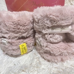 【新品未使用】Francfranc　ヒータールームブーツ　充電式　ピンクの画像