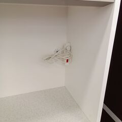 ★リユースのサカイつくば店★TK7512 NITORI キッチンボード ホワイト H200×D45×W120 クリーニング済みの画像