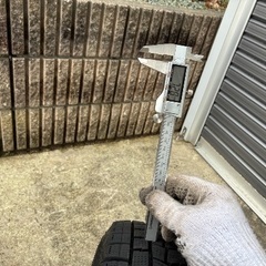 中古スタッドレスタイヤダンロップウィンターMAXVM01４本　155/65R14の画像