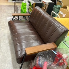 12HG1 ソファ 三人がけ 110×56 レザー の画像