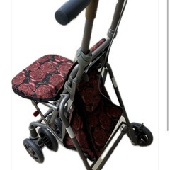 手押し車座席付きの画像