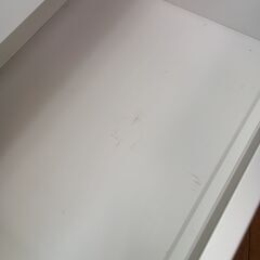 ★リユースのサカイつくば店★TK7515  レンジ台 ホワイト H96×D48×W99 クリーニング済みの画像