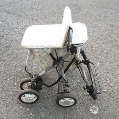 シルバーカー 歩行補助車　ショッピングカート　中古品の画像
