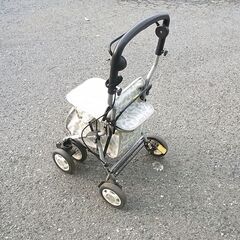 シルバーカー 歩行補助車　ショッピングカート　中古品の画像