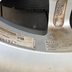 （話し中）軽四用155/65/R14アルミホイール付き　スタッドレスタイヤ4本セット超美品！！の画像