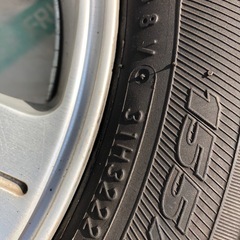 （話し中）軽四用155/65/R14アルミホイール付き　スタッドレスタイヤ4本セット超美品！！の画像
