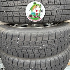 🚗【スタッドレスタイヤ】軽トラック用13in アルミ付 ⑭【年末まで休まず営業！】の画像