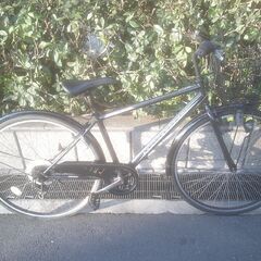 整備済み中古自転車　27インチ　税別￥11.800-　外装６段　ガンメタ1202の画像
