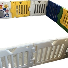 大型ベビーサークル12枚　日本育児の画像