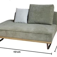 2人掛けソファの画像