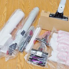 未使用 SHARK シャーク EVOPOWER SYSTEM NEO+ 掃除機 LC351JWH コードレススティッククリーナー 自動ごみ収集ドック 取扱説明書 元箱付属の画像