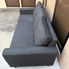 ３人掛けソファ美品の画像