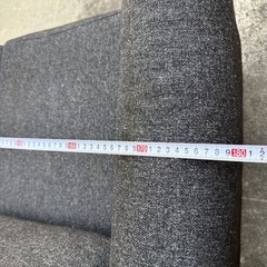 ３人掛けソファ美品の画像