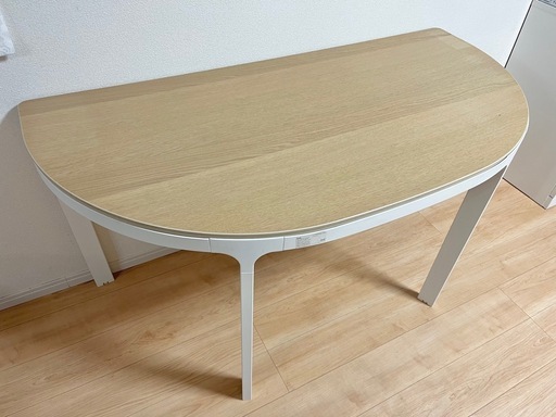 IKEA 半円形テーブル　机　デスク