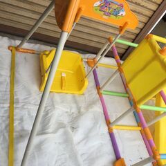 A4759　KIDS PARK EX　ジャングルジム　ブランコ　鉄棒　滑り台　室内遊具　ジャンク　部品取りの画像