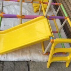 A4759　KIDS PARK EX　ジャングルジム　ブランコ　鉄棒　滑り台　室内遊具　ジャンク　部品取りの画像