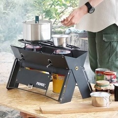 PRIMUS(プリムス) P-COJ オンジャ (ブラック) キャンプ・アウトドア用ツーバーナー　の画像