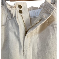 【新品】Classical Elf ハイウエストパンツ 総ゴム アイボリー系 Ｓの画像