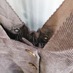 美品　コーデュロイハイウエストワンピース　MAJESTIC LEGON　ロング　マキシの画像