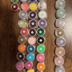 ネイル用ラメ フラッシュパウダー　ネイルパーツ　の画像